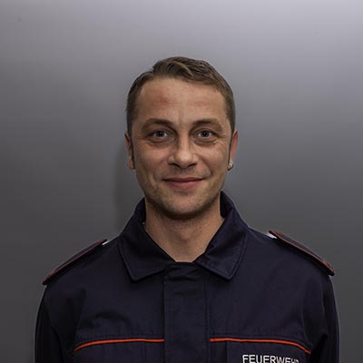 Gemeindebrandmeister in Uniform